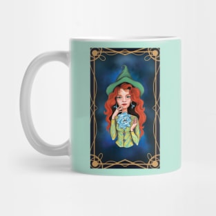 Ginger hair pisces witch Mug